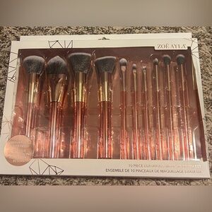 10 Piece Luxurious Make-Up Brush Set